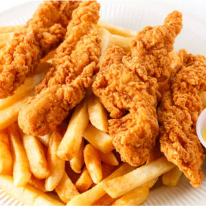 Chicken Fingers con papas